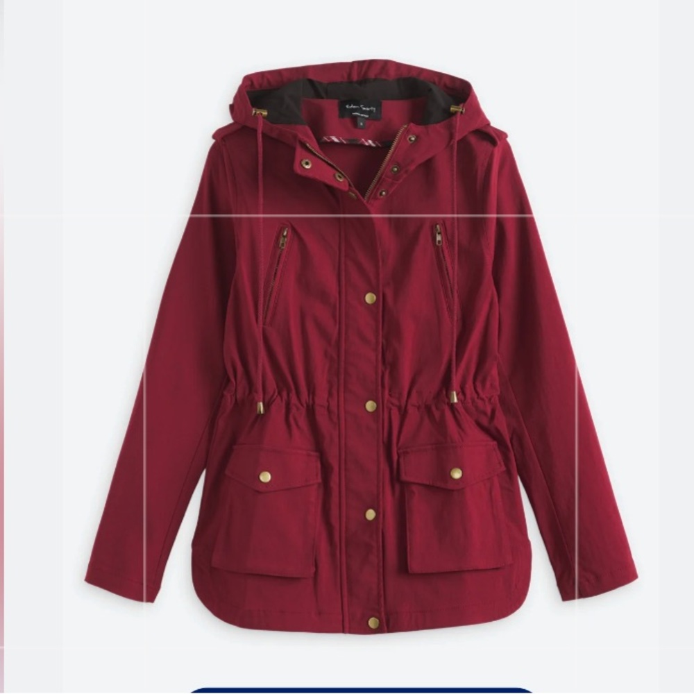 Eden Society Holly Contrast Hood Cargo Jacket